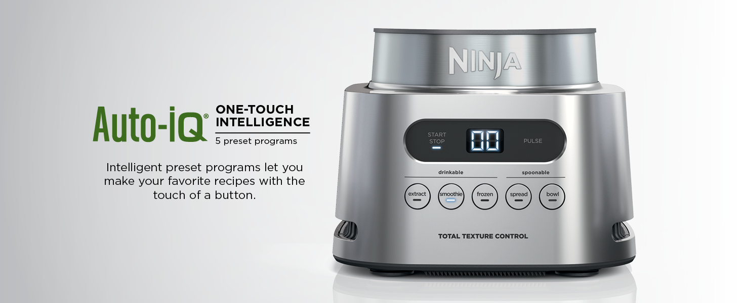 Ninja SS151 TWISTi Blender DUO, High-Speed 1600 WP Smoothie Maker & Nutrient Extractor* 5 Functions Smoothie, Spreads & More, smartTORQUE, 34-oz. Pitcher & (2) To-Go Cups, Gray