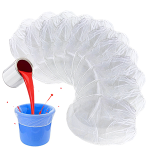 Sukh 10pcs Paint Strainer Bag - 5 Gallon Paint Filter Mesh Strainer