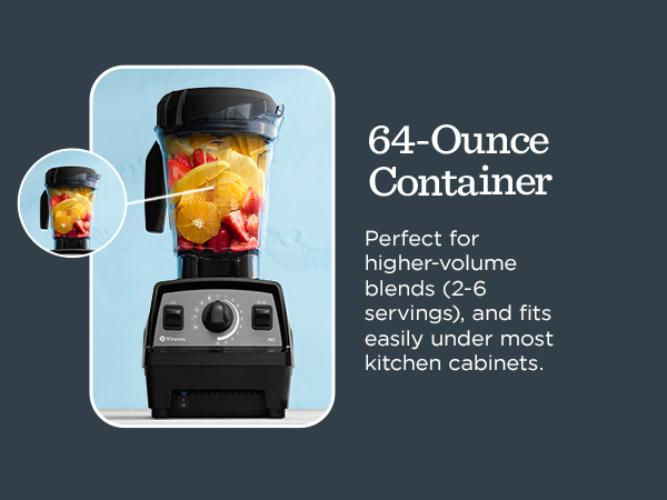 Vitamix Propel Series 750 Professional-Grade Blender, 4 Programs, Black