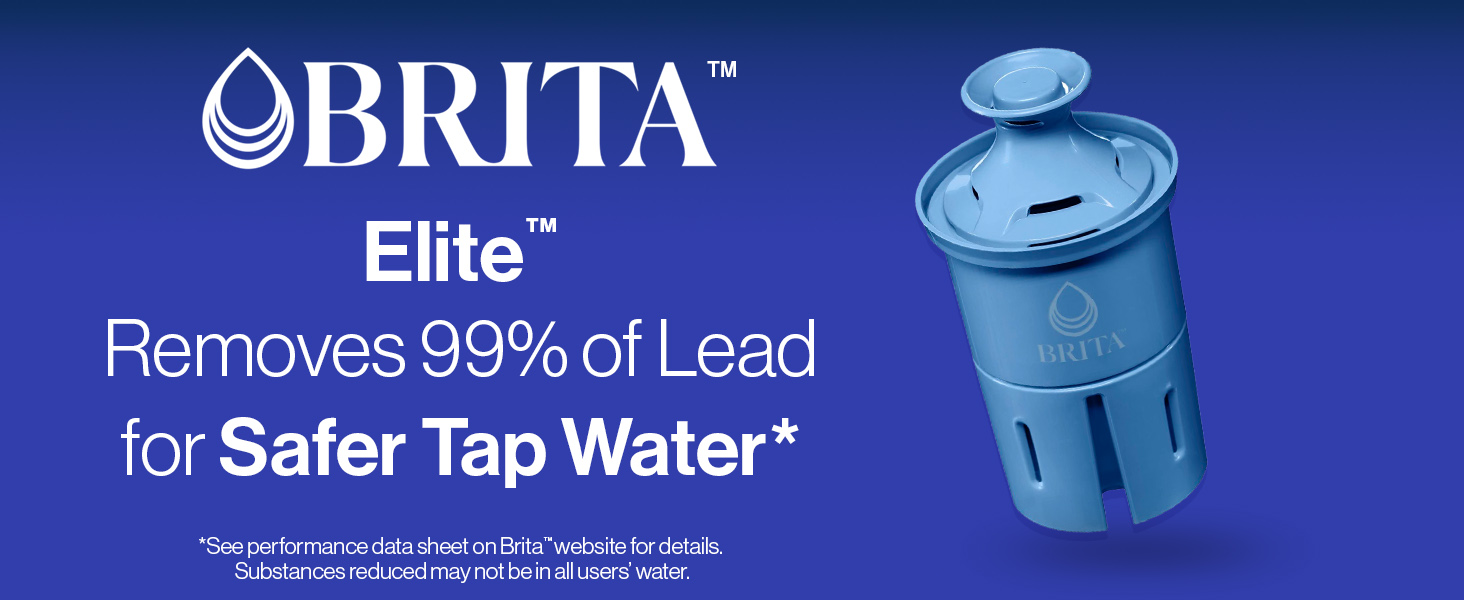 Brita Elite Replacement Water Filter, 2 Pack
