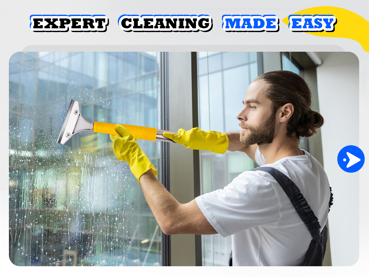 DIYSELF Scraper Tool 5.4 ft (65 in), Adjustable Floor Scraper