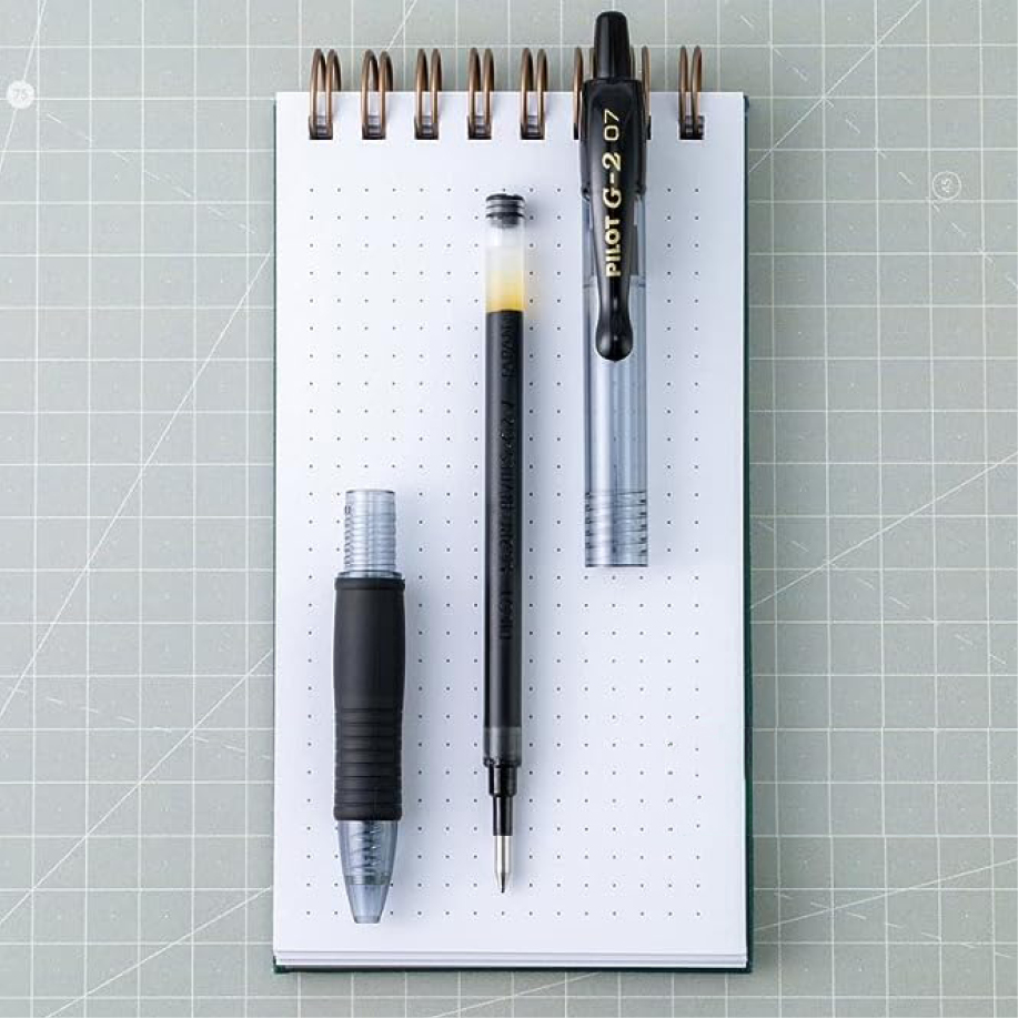 PILOT G2 Premium Gel Pens, Fine Point 0.7mm, Black Ink, 8-Pack