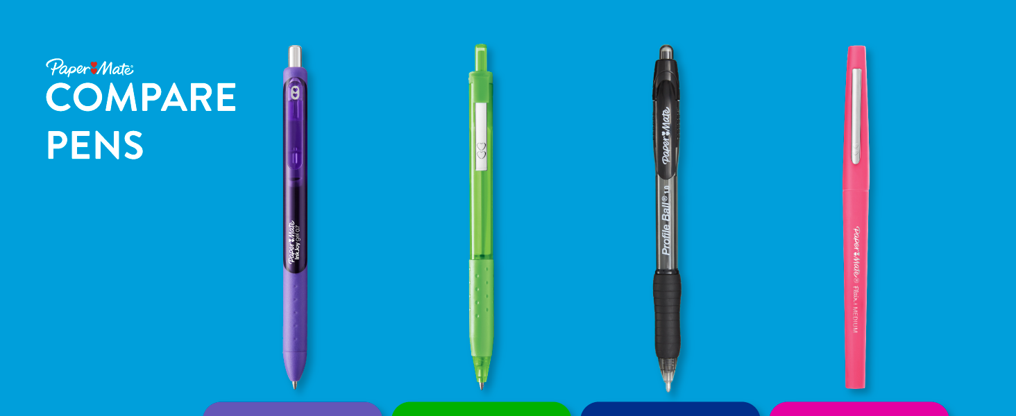 Paper Mate InkJoy Gel Pens, Assorted, Medium Point (0.7mm), 14 Count - Smooth Writing, Back to School, Teacher Supplies, Journaling, Note-Taking, Doodling