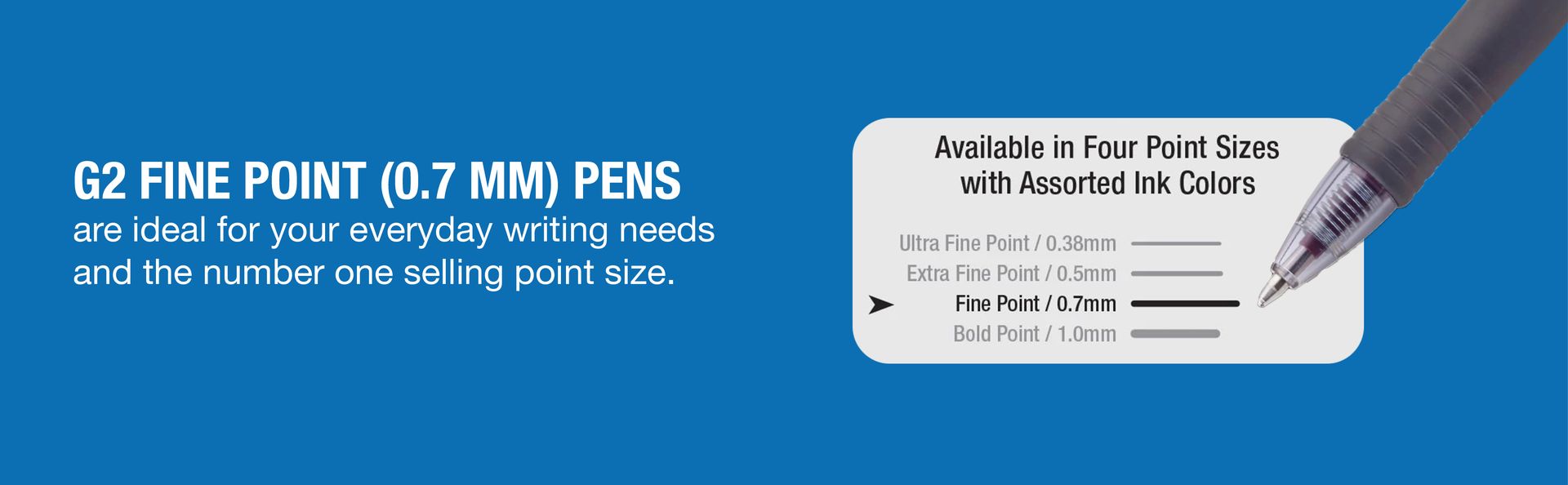 PILOT G2 Fine Point Red Gel Ink Pens, Dozen Box, 31022