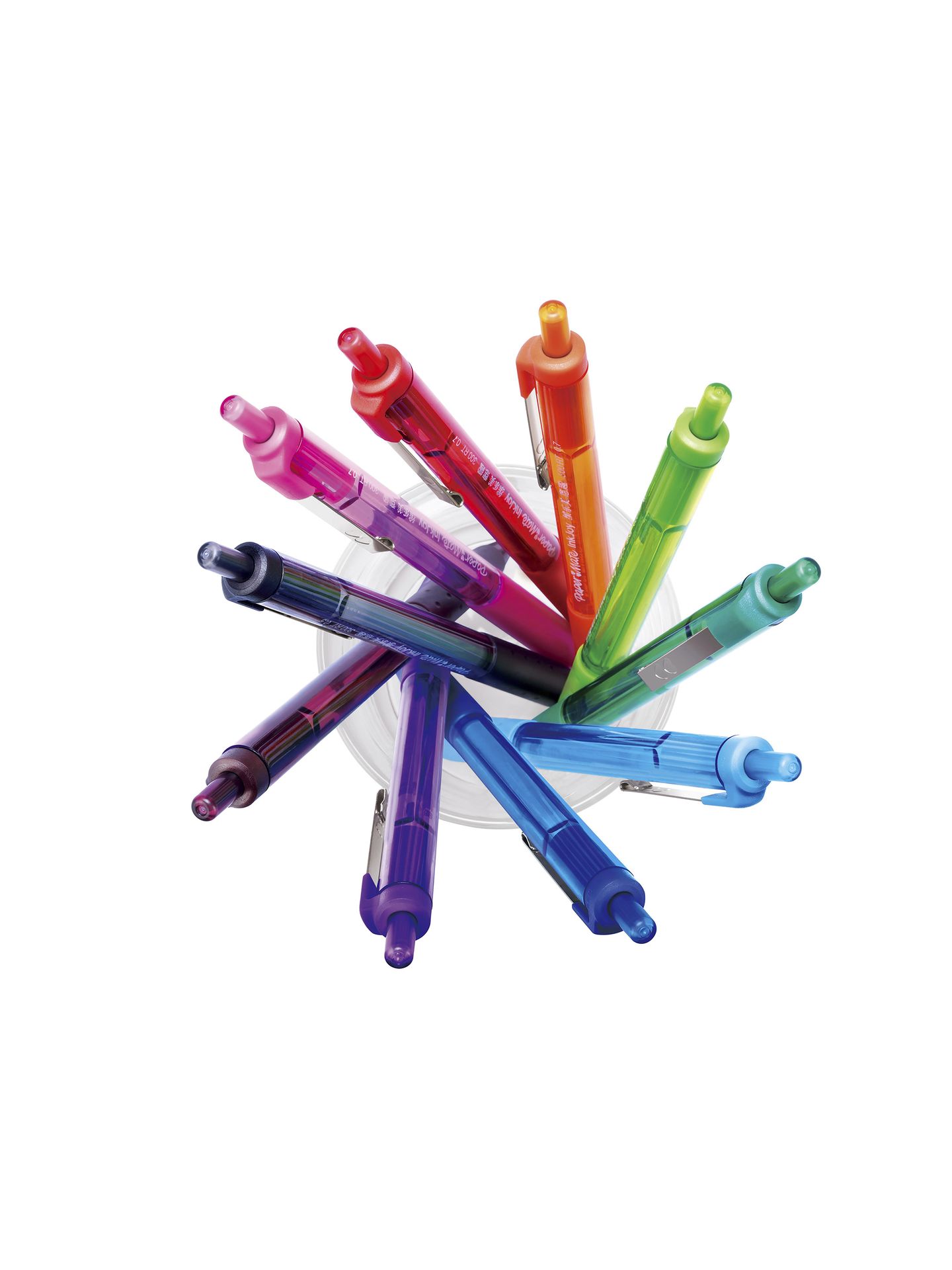 Paper Mate InkJoy 300RT Retractable Ballpoint Pens, Medium Point (1.0mm), Black, 24 Count
