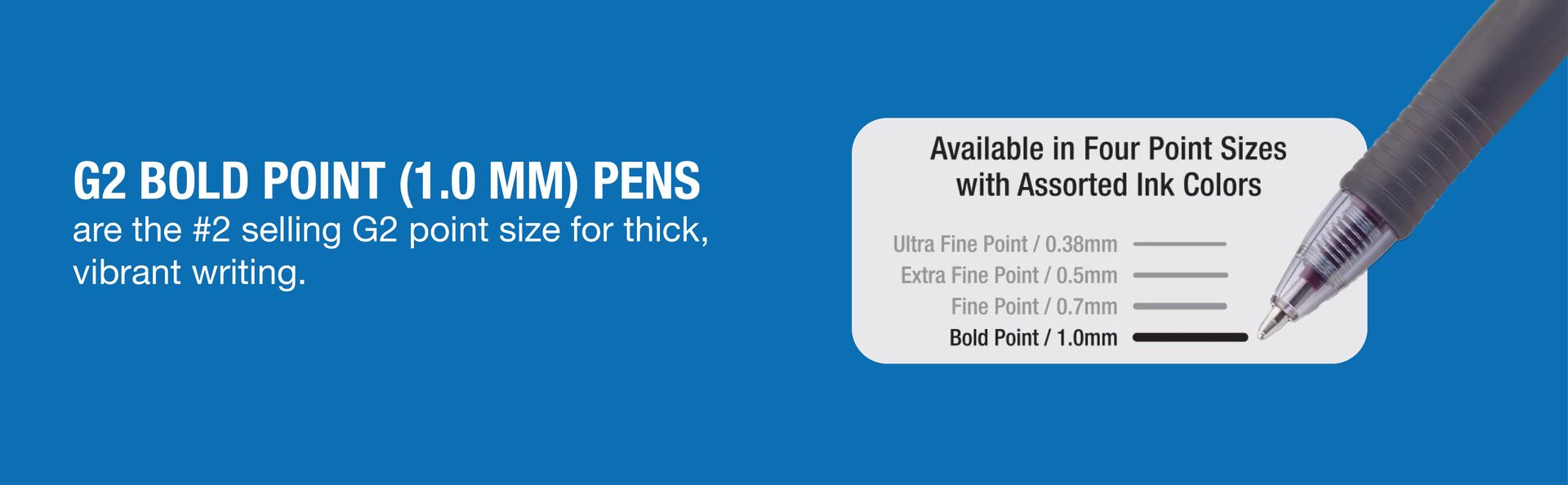 PILOT G2 Premium Gel Pens, Bold Point 1.0mm, Red Ink, 12-Pack