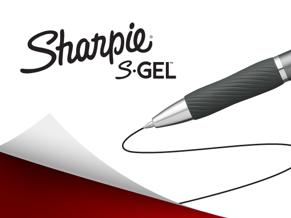 Sharpie S-Gel Pens, Medium Point (0.7mm), Black Gel Ink, 36 Count - Writing, Note-Taking, Office Supplies, No Smear, No Bleed