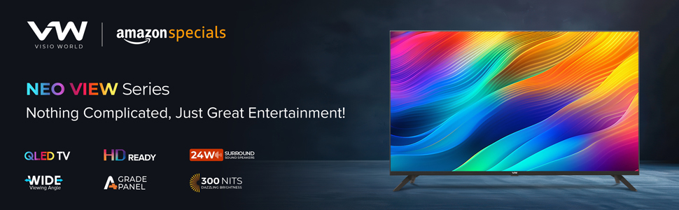 Visio World VW 60 cm (24 inch) HD Ready QLED TV VW24S2