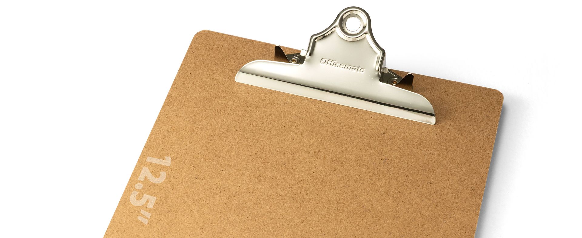 Officemate Recycled Wood Clipboards, 3-Pack, 9x12.5-in, Rust-Resistant Clip