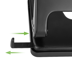 AFMAT 3 Hole Punch Heavy Duty, 40-Sheet Three Hole Punch, 50% Reduced Effort, 3 Hole Puncher for Binder w/Large Chip Tray, 9/32" Holes Diameter, Metal Paper Puncher for Home/Office/School, HP14
