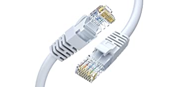 FEDUS Cat6 Ethernet Cable, 15 Meter High Speed 550MHZ / 10 Gigabit UTP LAN Network Internet RJ45 Wire, Patch Computer Cord Category 6 Wires for Modem