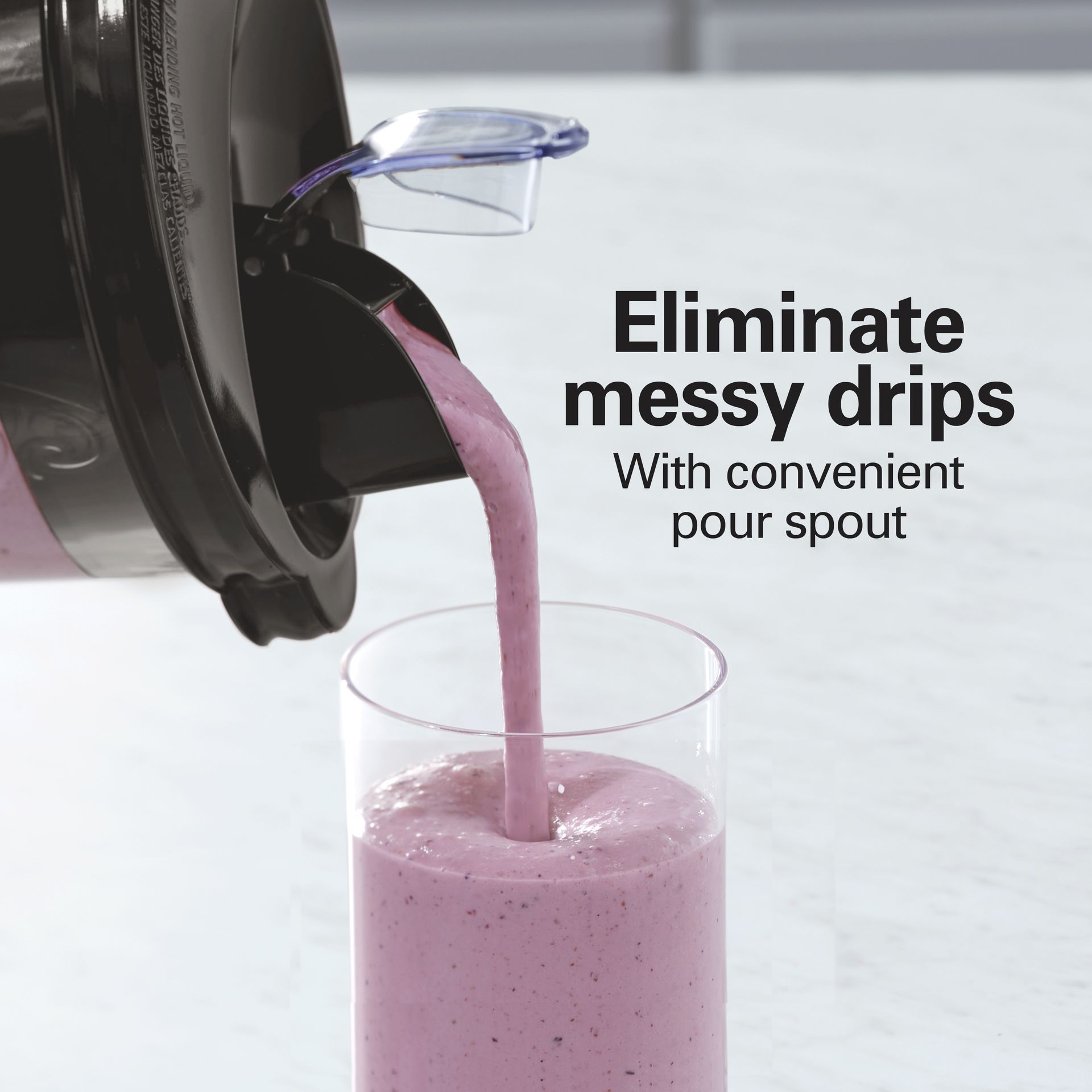 Hamilton Beach Wave Crusher Blender for Smoothies With 40 Oz Glass Jar