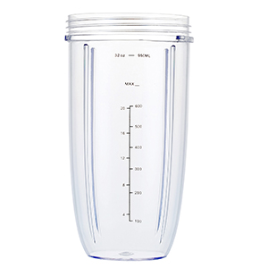 2 Pack 32oz Replacement Cups Compatible with NutriBullet 600W & Pro 900W