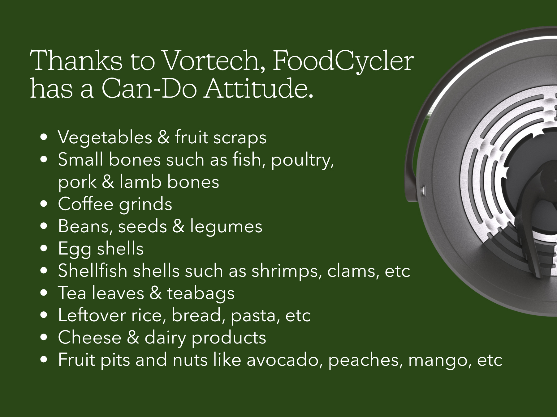 Food Cycler Eco 5 Award-Winning Kitchen Food Recycler | Indoor Composter Bin Alternative | Electric Countertop Food Disposer with Odorless 5L Indoor Food Waste Bin for Easy Waste Management | Grey
