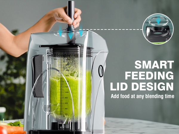 WantJoin Professional Commercial Blender Cups, ONLY for WantJoin K90 Blender Shield Quiet Sound Enclosure 2200W Industries Strong and Quiet Professional-Grade Power (Plastic)