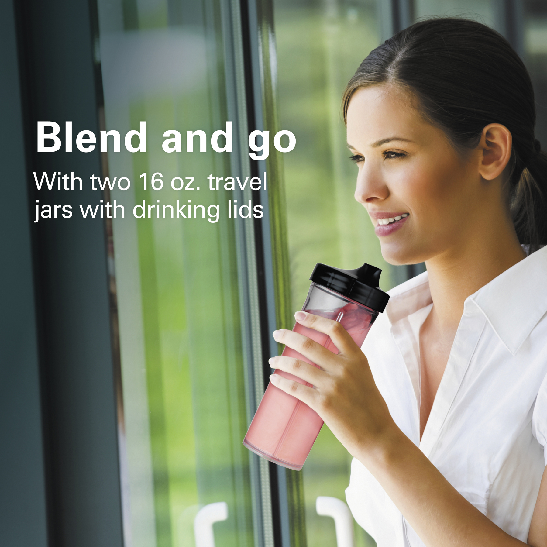 Hamilton Beach MultiBlend Blender for Smoothies with BPA Free 32 oz. Jar
