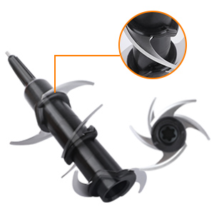 Replacement Ninja Blender Blade, 6 Blade Ninja Blender Replacement Parts Compatible With Nin-ja Kitchen System 1100 Pitcher For Ni-nja 72 oz BL660C BL740 BL642 BL500C, Fit Ninja Blades Replacement