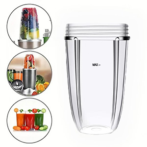 Extractor Blade Replacement Parts & Cups & Rubber Gear & Top Gear & Gaskets & Shock Pad Replacement Parts for NutriBullet Blender Accessories 600W/900W Series