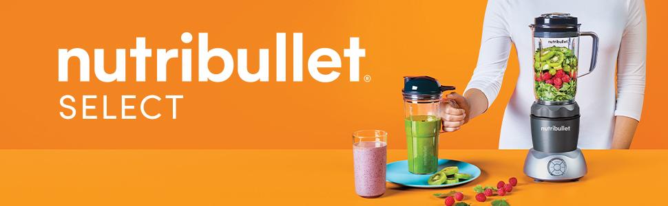 NutriBullet NB50200OR Select 1000 Watt Orange, 32 oz