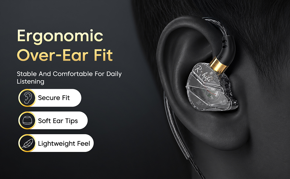 Sounce BassEngine Type-C In Ear Wired Earphones 14.2mm Dynamic Driver HD Mic Ergonomic Earbuds Anti Tangle TPE Cable In Line Music Call Controls Deep Bass Clear Sound for Everyday Use ProSeries(Black)