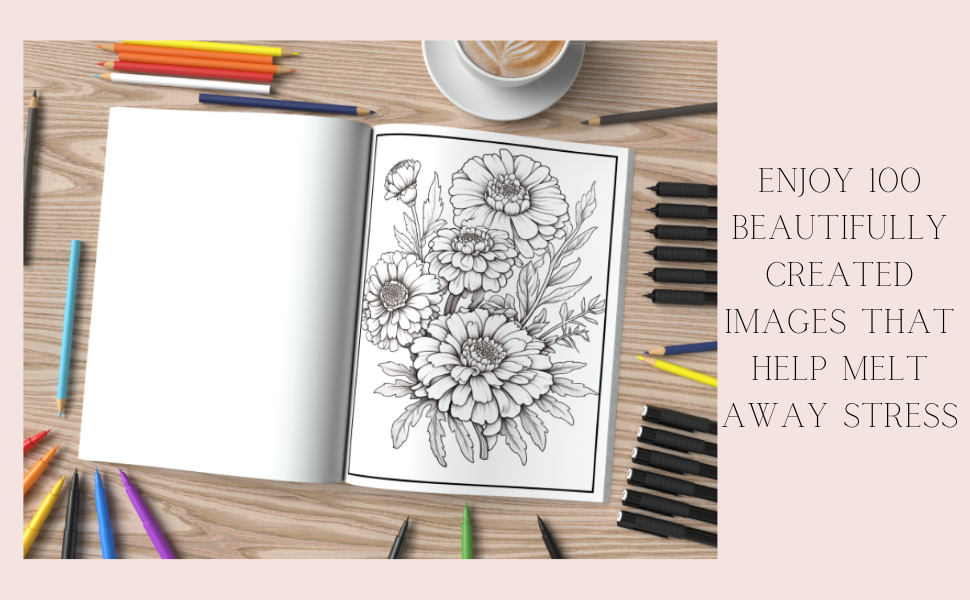 Tea in the Garden: A coloring book to help restore peace in your life