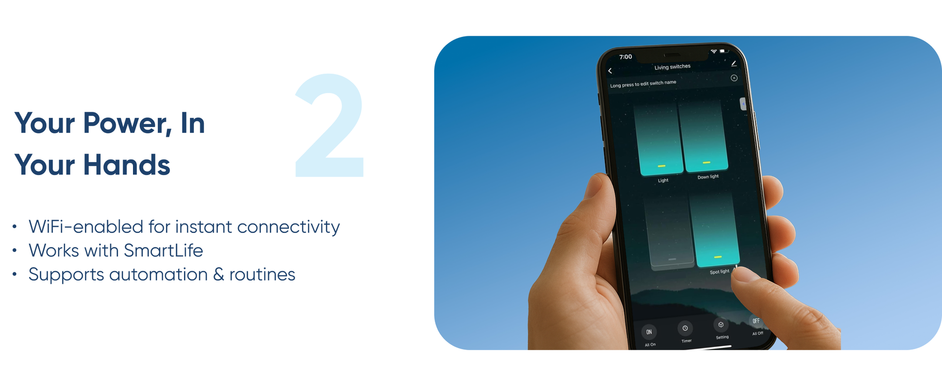 AZIOT Smart Wi-Fi Modular 4 Gang Premium Touch Switch (6 Amps Each) - GLASS (Not Acrylic): Elevate Your Home with Effortless Control (Fits in Anchor Roma Classic and Similar Plates) Home Automation