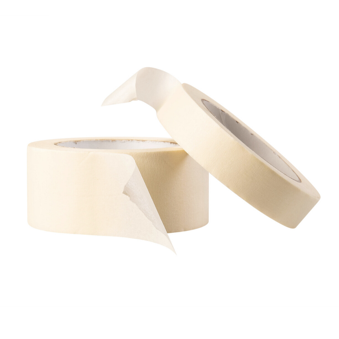 GTSE Wide Masking Tape, 4 inches x 55 Yards (164 ft), Multi-Surface Adhesive Painting Tape, 1 Roll
