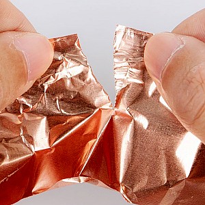 Copper Tape 1Inch x 50 Feet Double Conductive Metal Foil Adhesive Tape for EMI/RFI Shielding, DIY Crafts, Grounding, Stained Glass, Garden, Solder Paper Circuit, Guitar Interference Shield, Duct Wrap