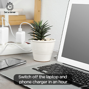 Qubo 10A Wi-Fi + Bluetooth Smart Plug | Energy Monitoring | Ideal for Small Devices Like TVs, Air Purifiers, Mobile & Laptop Chargers | Voice Control with Alexa & Assistant | From Hero Group
