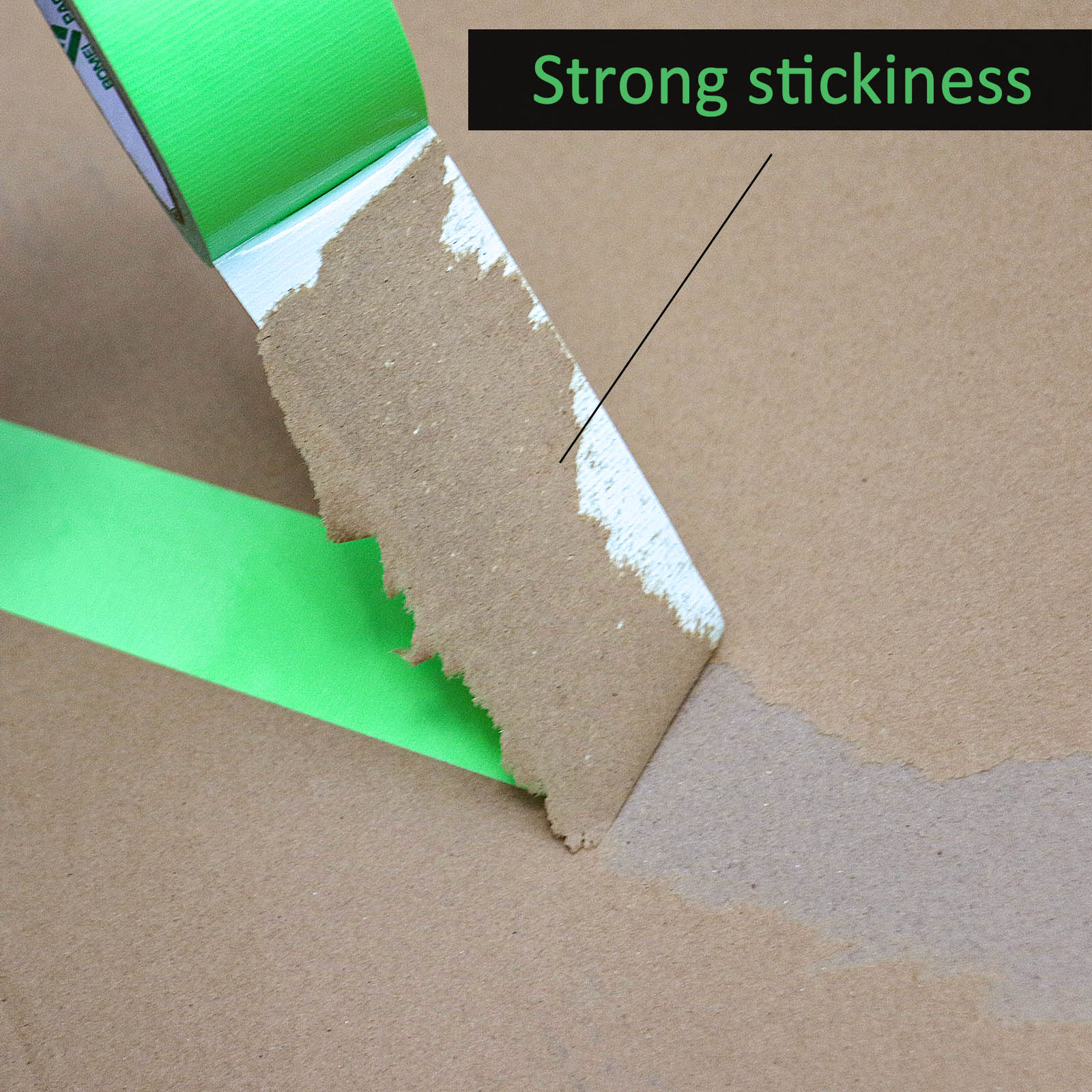 BOMEI PACK Green Duct Tape, Heavy Duty Strong Industrial Grade Color Duct Tape 9.0 mil x 1.88inch x 30yds for Packing and Repairing