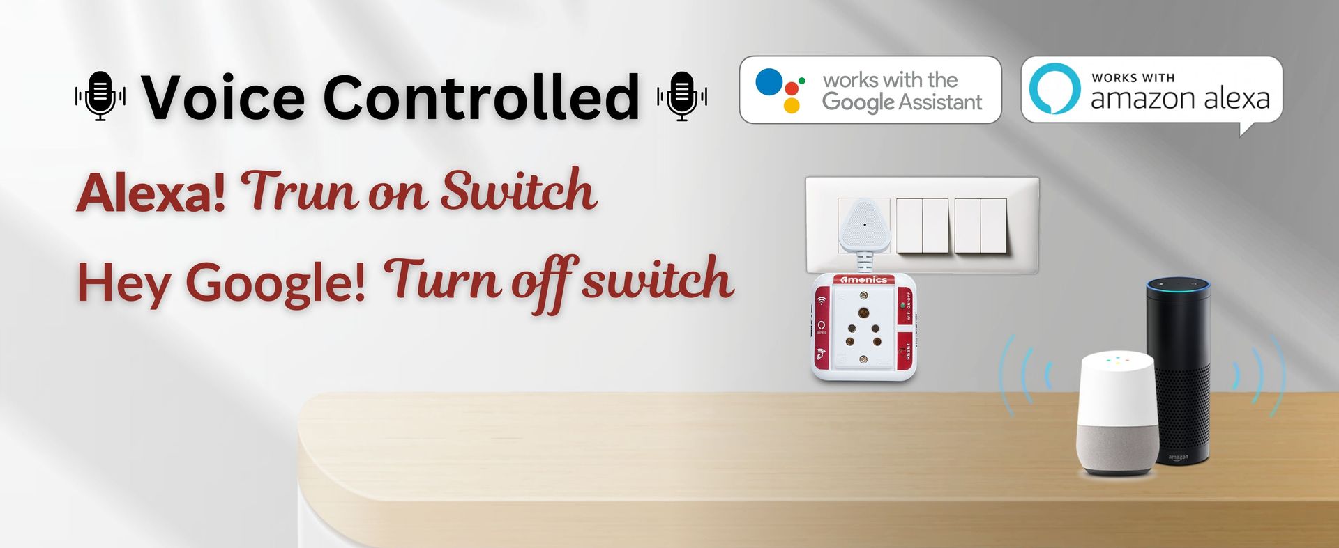Smart Plug 6amp, WiFi Enabled, Timer Function, IR Remote Compatible, App Control, 6A/1000W Max Load, White