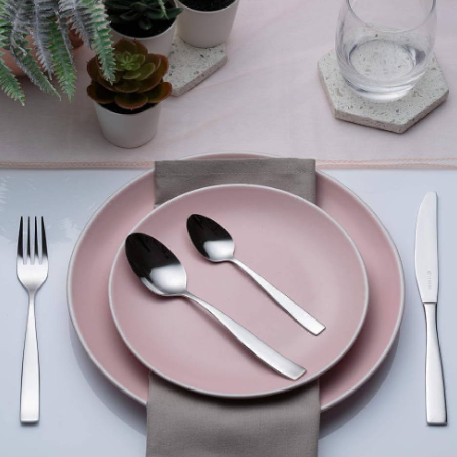 Viners Premium International 18/0 Stainless Steel Cutlery Gift Box Set of 16 Pcs | Luxury Spoon, Fork, Knife Set for Dining Table and Kitchen Use | Rustproof Food Grade Flatware