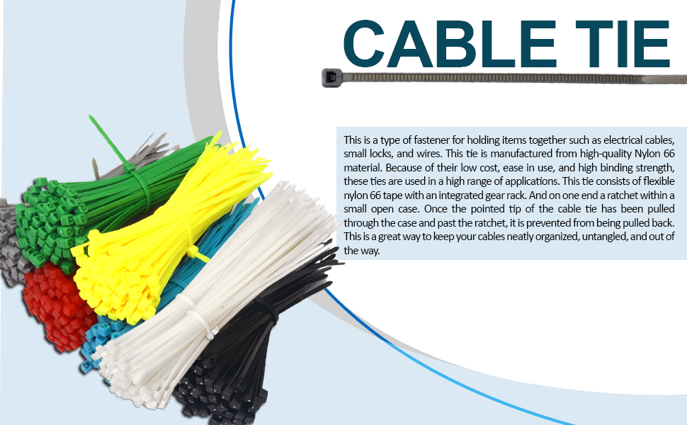 Electronic Spices Heavy Duty Industrial Grade Self Locking Cable Zip Ties (Green, 2.5mmX100mm) - Pack of 100 (GREEN)