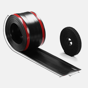 Serplex® 8.2Ft Floor Cord Cover, PVC Cord Covers for Wires on Floor