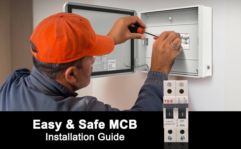 MCB DP Changeover Switch 240V | Double Pole Manual Changeover for Generator/Inverter | Heavy Duty ISI Marked Breaker for Home & Industrial Use (MCB DP CHANGOVER 32 AMP)