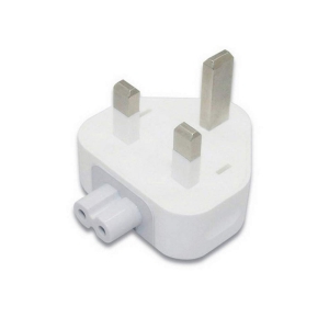 Etzin Mac AC Power Charger Adapter United Kingdom Wall Folding Plug Duckhead, 3 Pin UK Plug Converter Travel Charger UK Standard Adapter Compatible with MacBook Air/Mac iBook/iPhone/iPod EPL-1004P