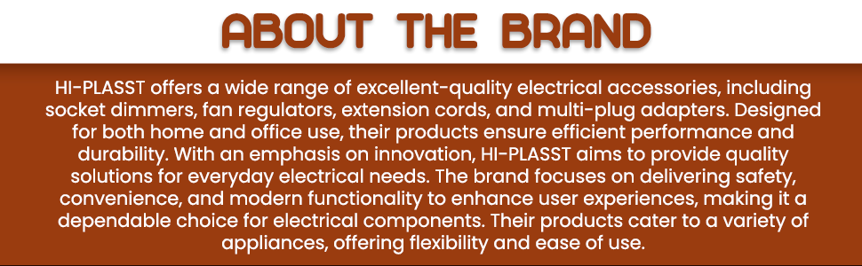 Hi-Plasst 2-Pin US to India Plug Adapter & Multiplug Converter (Type D) - 6A Universal Travel Adapter for USA/UK/Japan/China Sockets, Compact Design for Diwali Lights, Chargers (Pack of 1)