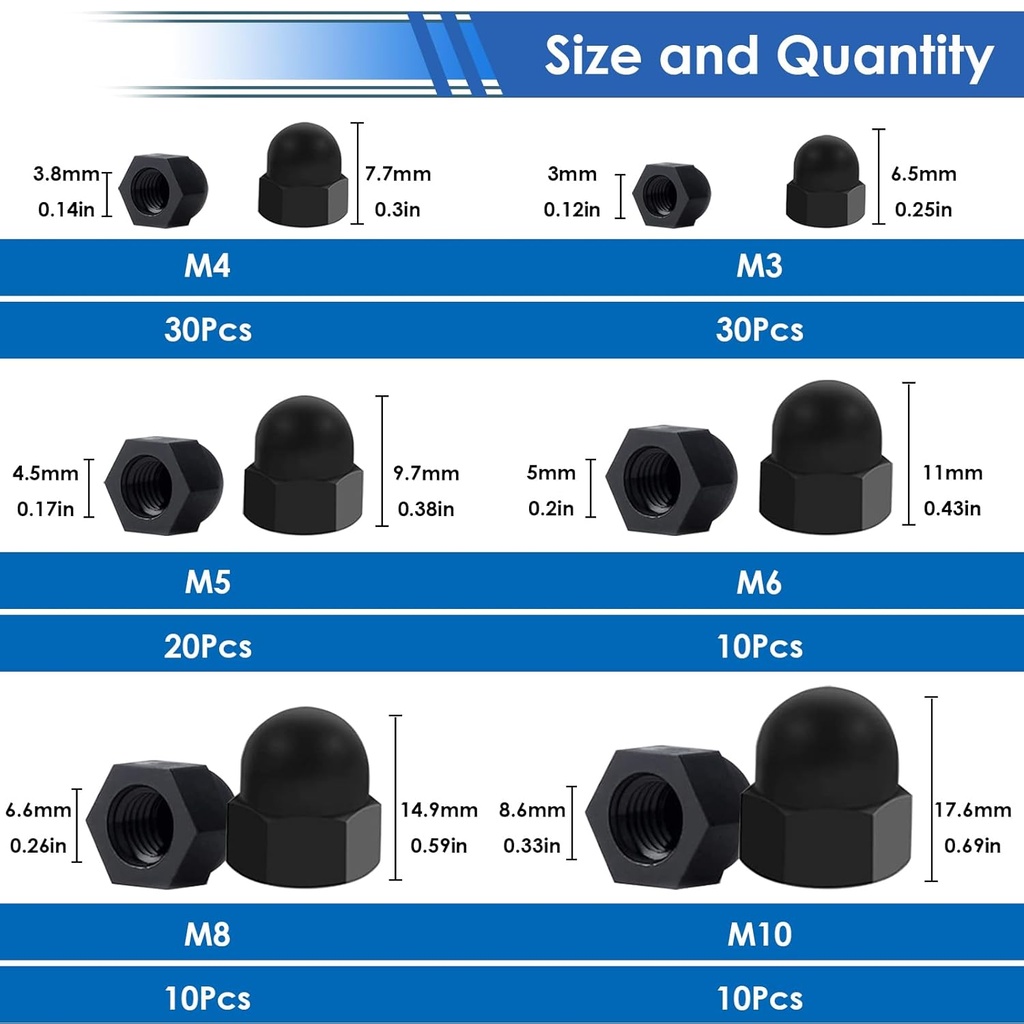 smseace-110pcs-6-sizes-hex-acorn-cap-nut-2.jpg