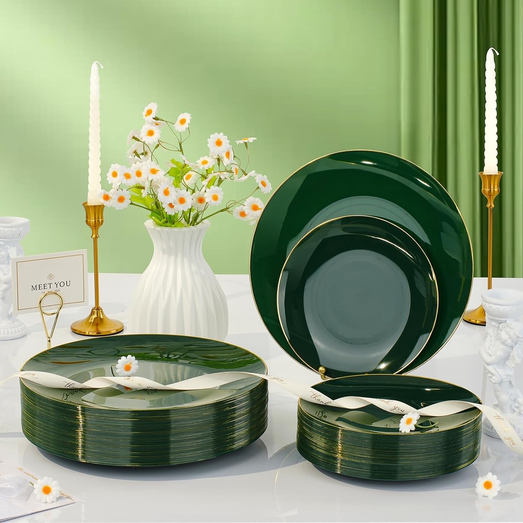 175-pieces-green-gold-plastic-dinnerware-6.jpg