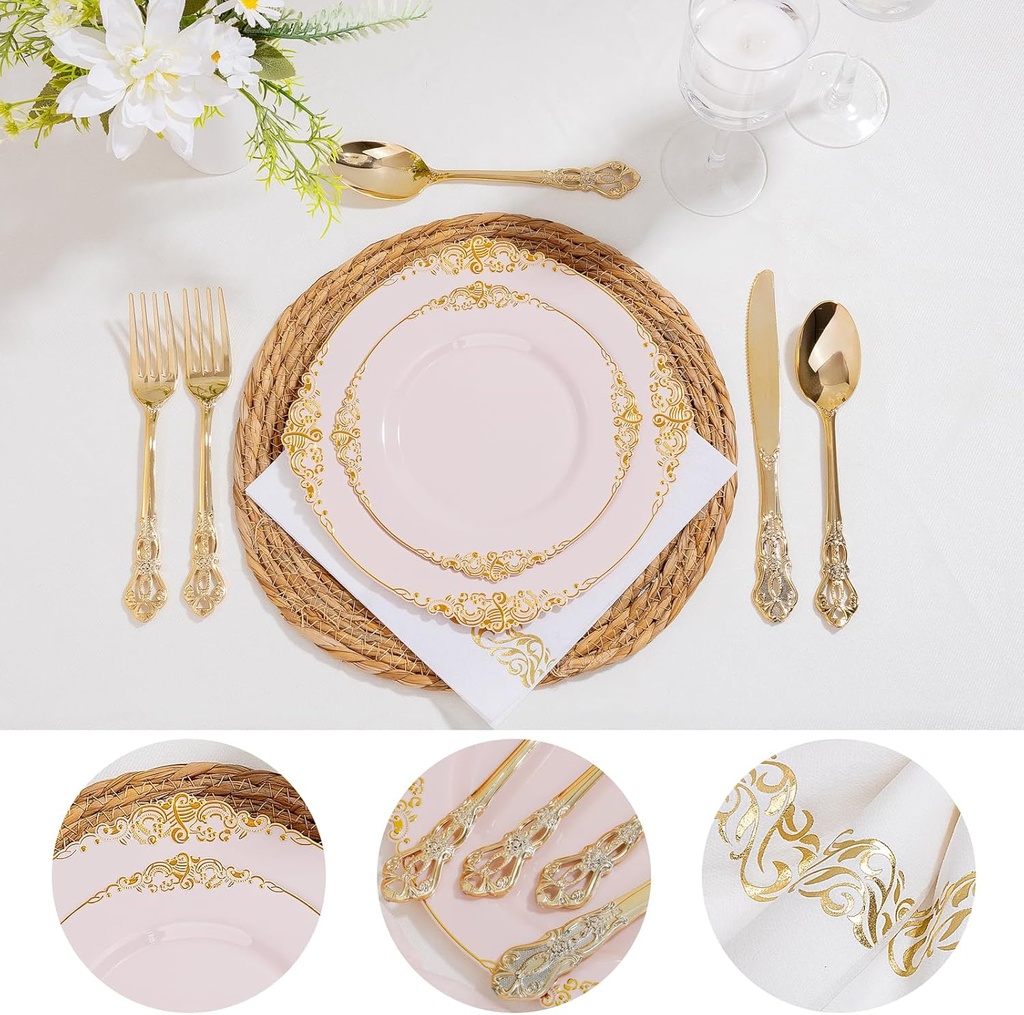 ciaell-300pcs-pink-and-gold-plastic-plat-3.jpg