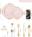 nervure-1050pcs-pink-gold-plastic-plates-4.jpg