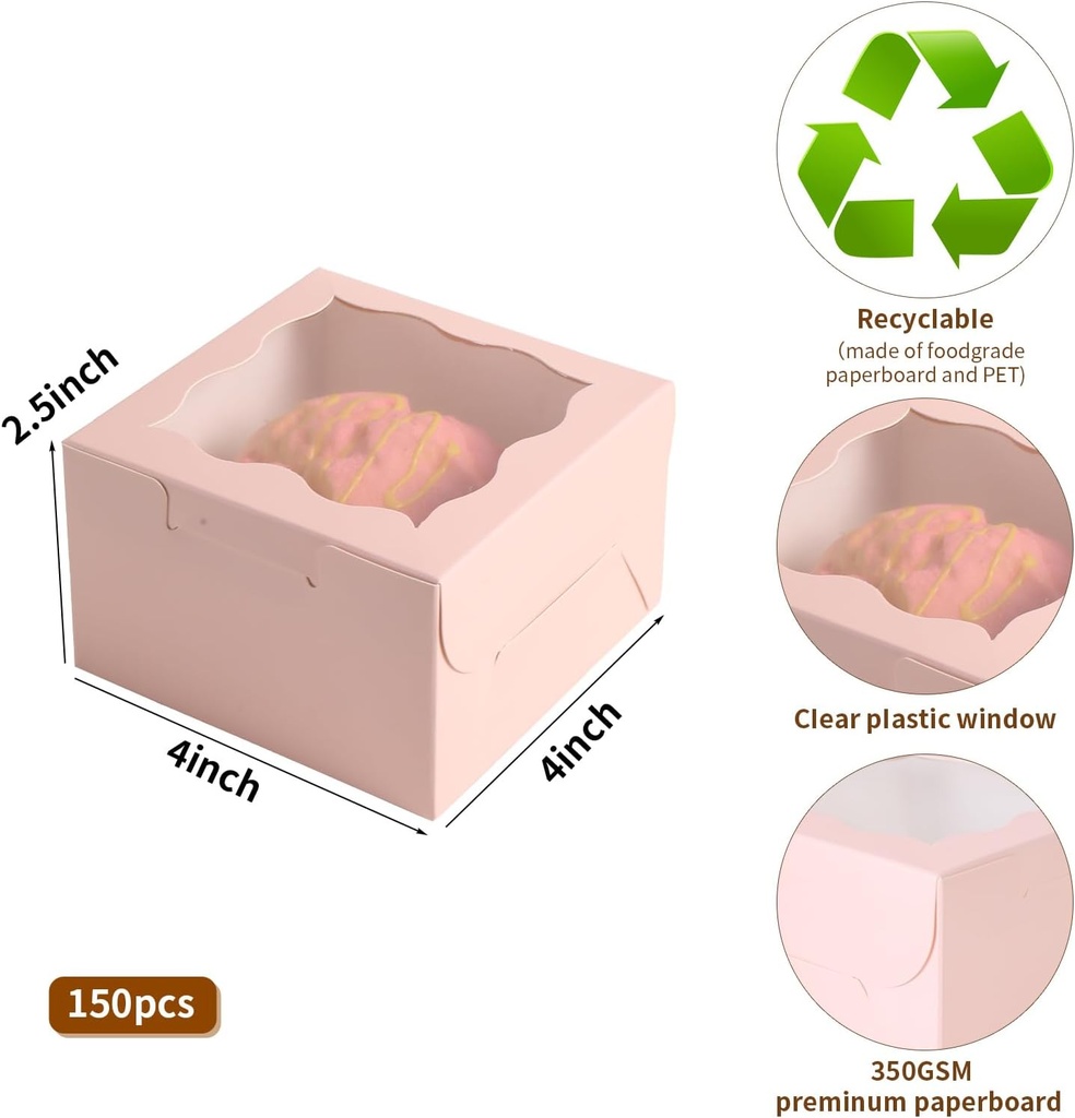150pcs-pink-small-cake-box4x4x25-inch-ba-2.jpg