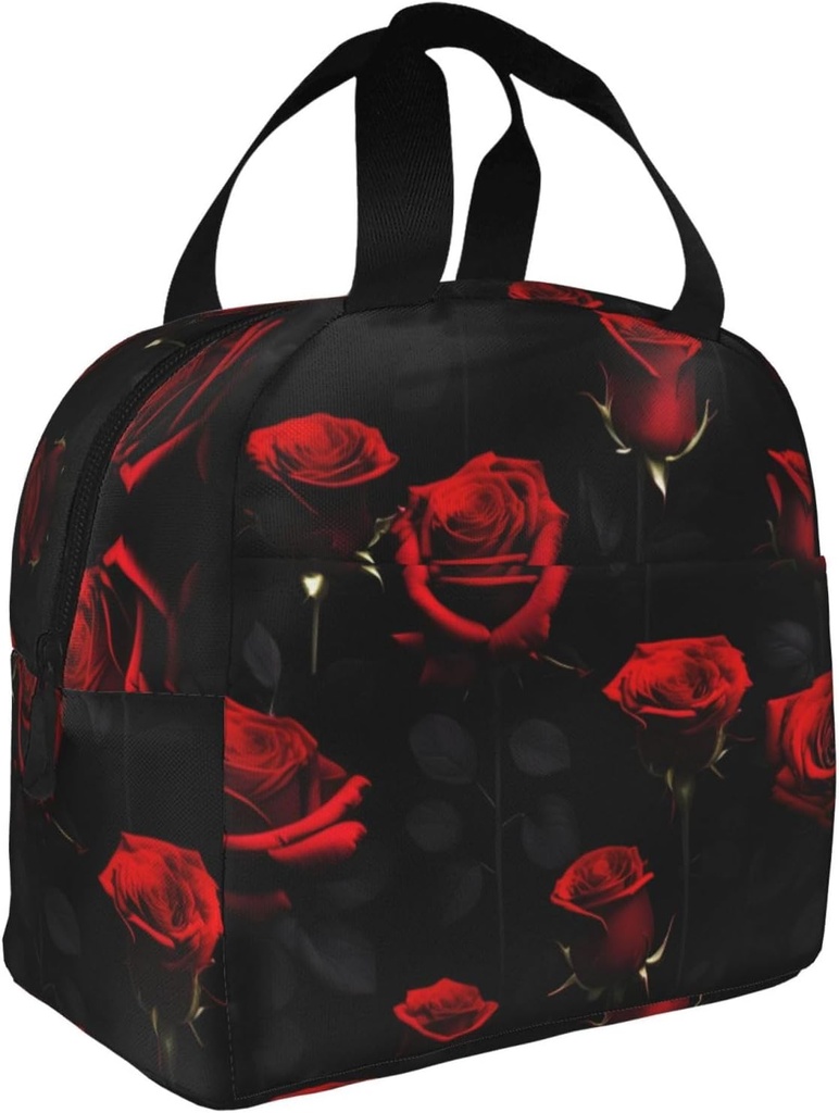 many-red-rose-black-background-lunch-bag-2.jpg