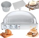 Electric Bread Dough Proofer Machine,Humidity & Temperature & Time Controllable,Detachable Design,Sourdough Bread/Yogurt Proofer(410 * 310 * 280mm)