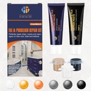 Porcelain Repair Kit White (Color Match), Tile Repair Kit, Bathtub Repair Kit, Fiberglass Tub Repair Kit, Bathtub Ceramic Tile Sink Acrylic tub Repair Kit White Almond Black
