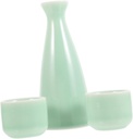 Japanese Saki Cup Bottle Set Ceramic Tea Cups Stylish Sake Drinking Set
