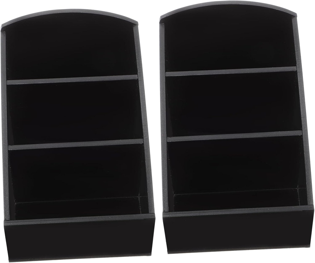 IMIKEYA 2pcs Tea Bag Holder Organizer Countertop Box for Coffee Bar Supplies Spice Box Smooth Edges