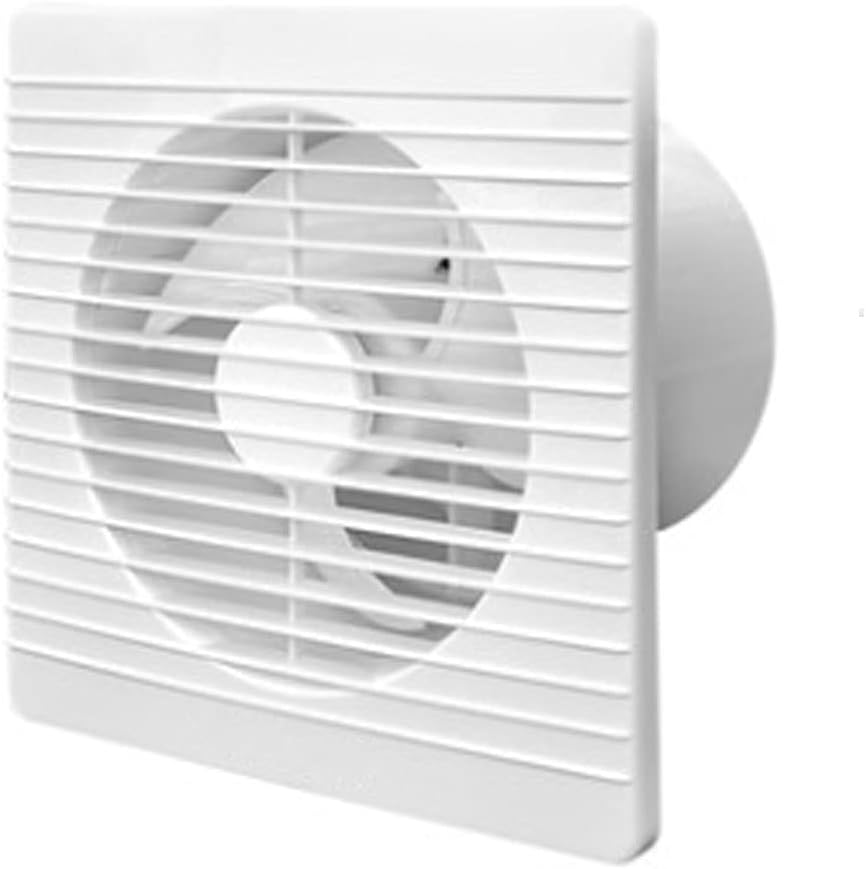 Exhaust Fan, Industrial Fan Extractor Ventilation Vents Silent A Bathroom Extractor Fan, Run On Timer, Energy Saving and Quiet (Size : 4 inches)