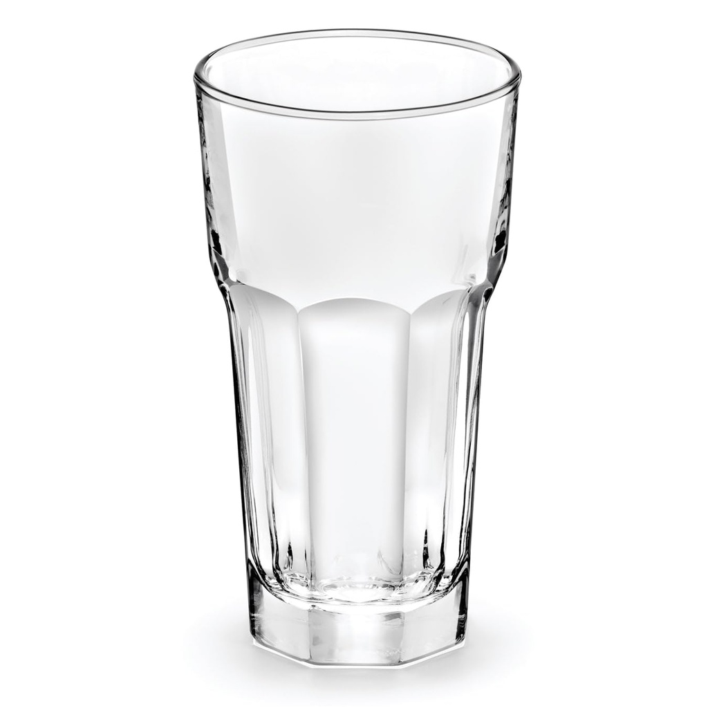 Libbey Glassware 15256 Gibraltar Cooler Glass, Duratuff, 16 oz. (Pack of 24)
