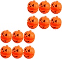 Garneck 12pcs Creative Pumpkin Candy Jars for Halloween Adorable Candy Holders for Snacks Treats and Decorations for Boys and Girls Parties and Holiday Celebrations